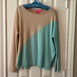 Lilly Pulitzer Napa Cashmere Boatneck Sweater Size M